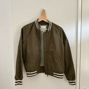 Madewell Varsity Bomber Jacket-NWT!